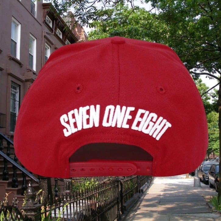 SLC SEVEN ONE EIGHT SERIES SNAPBACK RED *PREORDER*