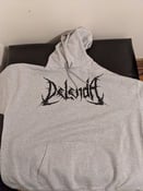 Image of Delenda Logo Grey Hoodie