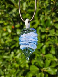 Image 3 of Cobalt & White Leaf