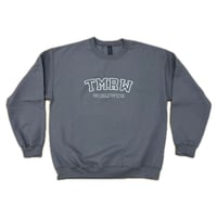 Tmrw Varsity Sweatshirt - Charcoal