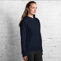 Image 6 of THE SIMPLE HOODIE - BLACK EMBROIDERY