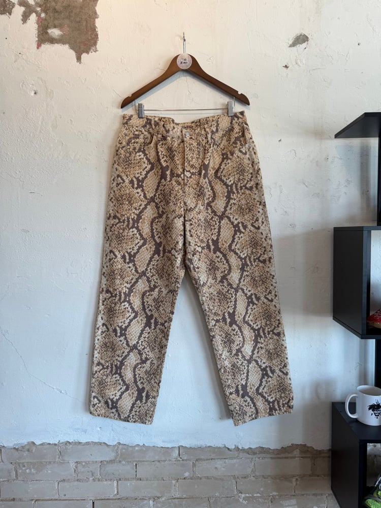 Image of Stussy Big Ol’ Washed Cotton Phython