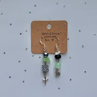 Image 5 of Beetlejuice Complex Earrings ꩜