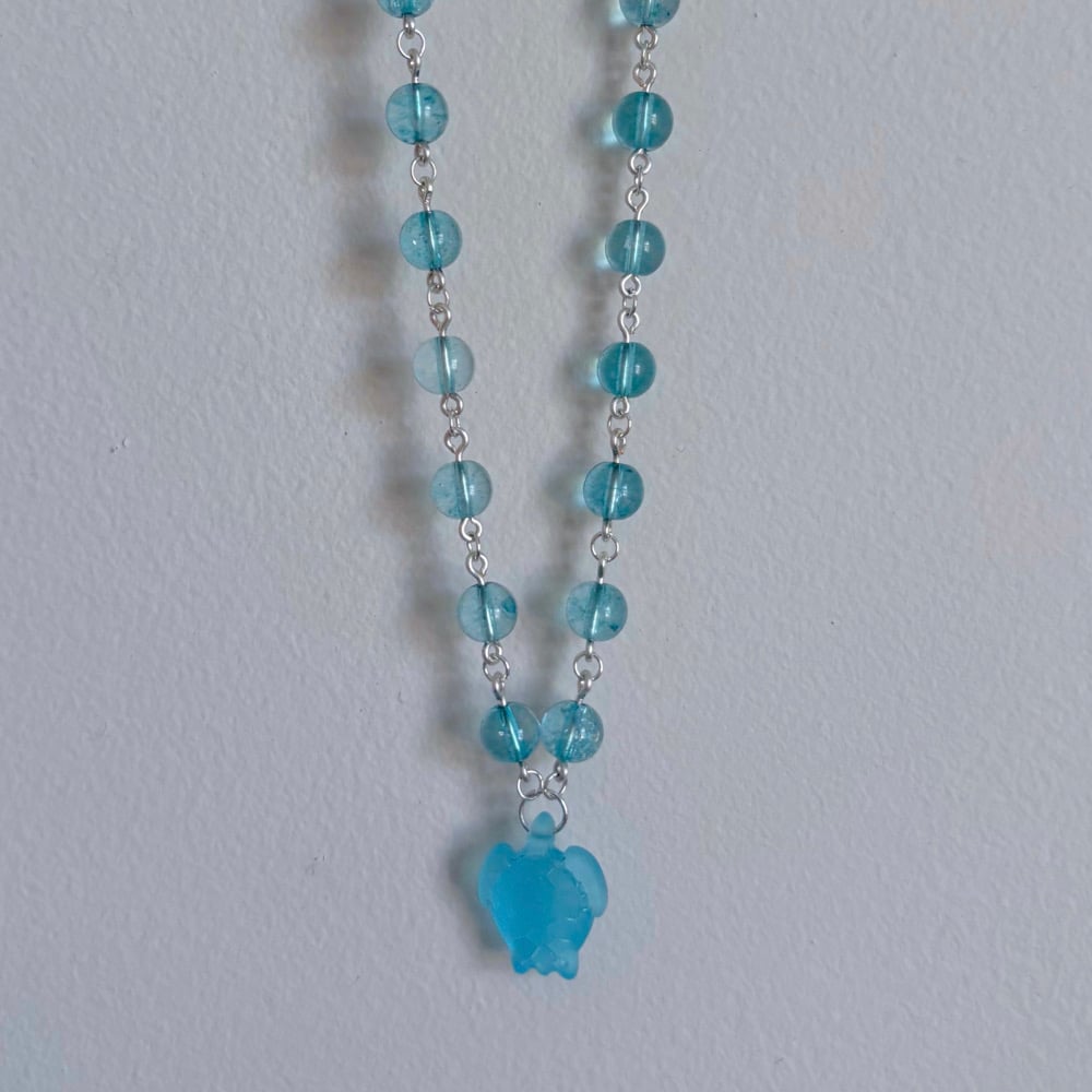 Image of sea glass necklace