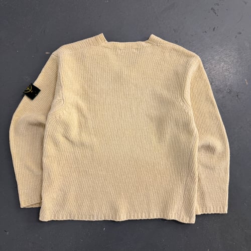 Image of 1990s Stone Island Chenille sweatshirt, size medium