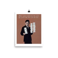 Image 2 of FRANZ KAFKA CARRYING CUPS POSTER