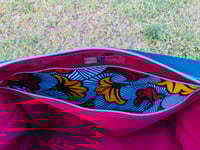 Image 3 of Kimani Weekender Bag Ankara Flower Print
