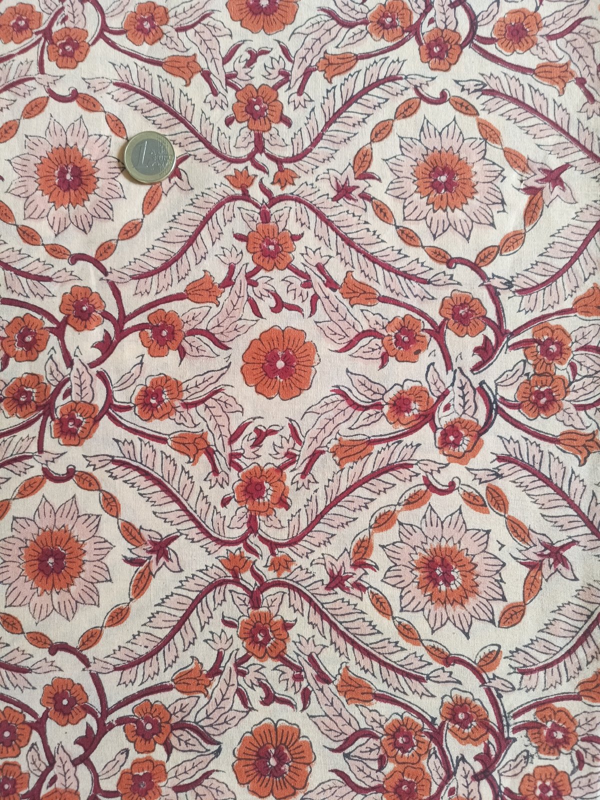 Image of Namaste fabric vintage