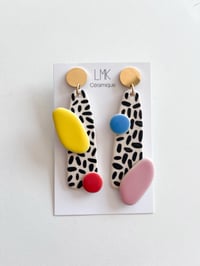 Paire de boucles d'oreilles céramique ATO 2