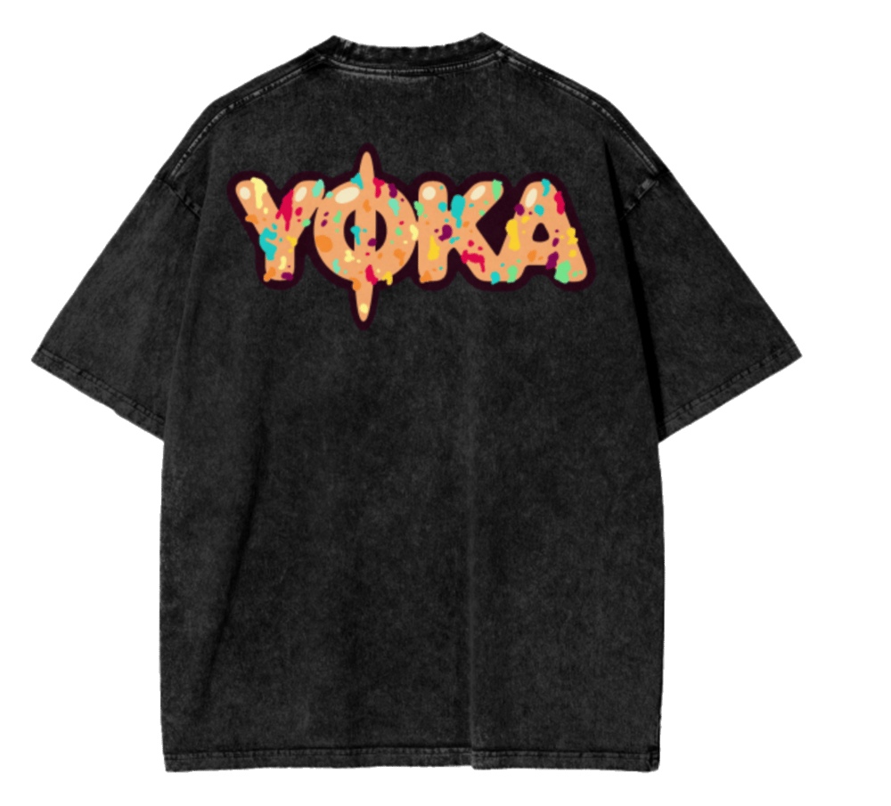 Image of “YOKA” Acid Wash T-Shirt 