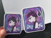 Image 1 of [OMORI] Holo Vinyl Sticker