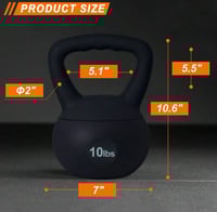 Image 2 of Kettlebell 10lb 