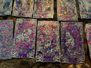 Image 1 of Resin Holographic Glitter Tarot Cards