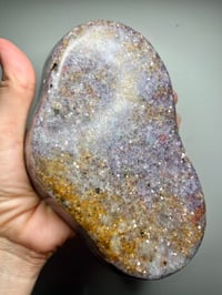 Image 4 of Lepidolite & Pink Tournmaline Ring Dish / Bowl #2799