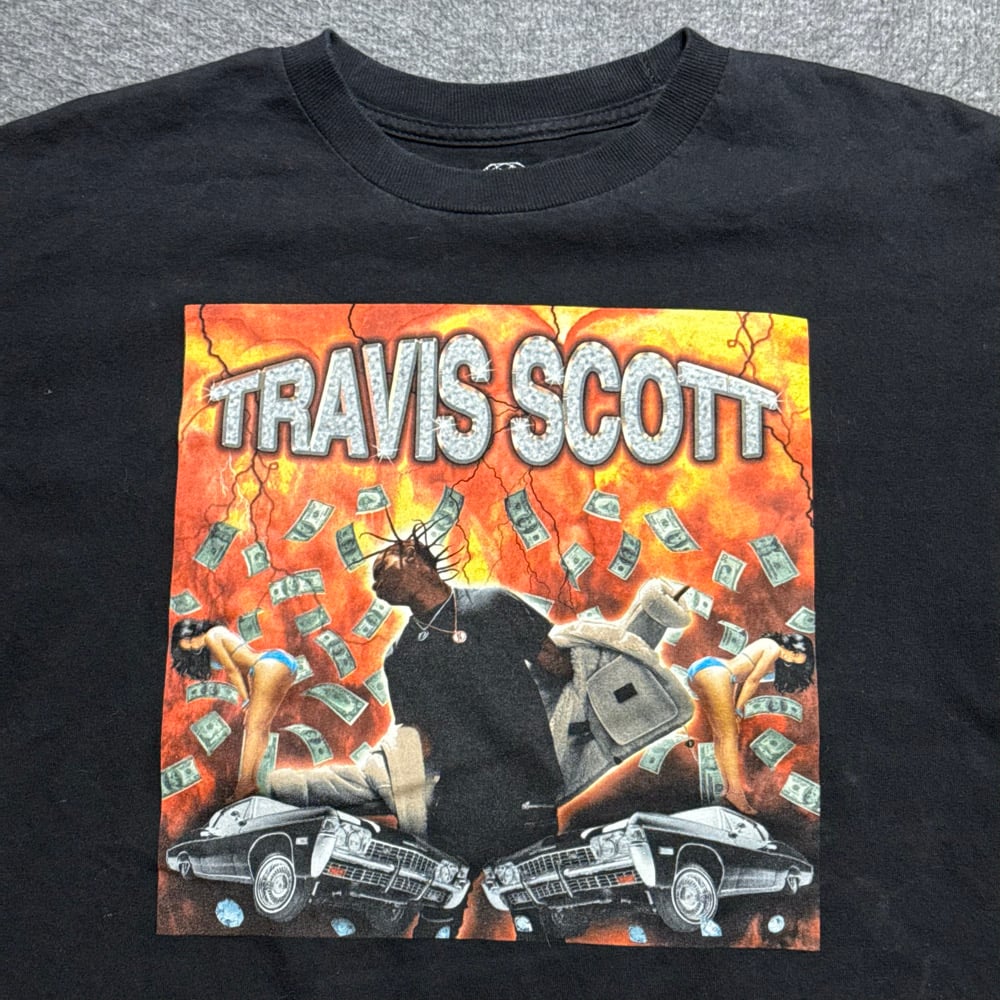 Image of 2010s Diamond Supply Travis Scott Rodeo Graphic Tee (M)