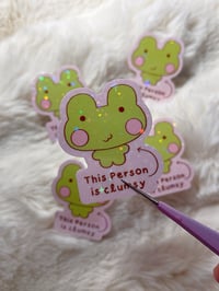 Image 1 of Clumsy Person Sticker 