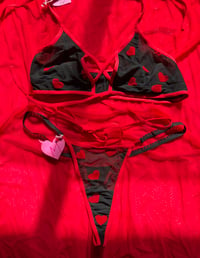 Image 1 of Team Spice Crisscross bralette SET