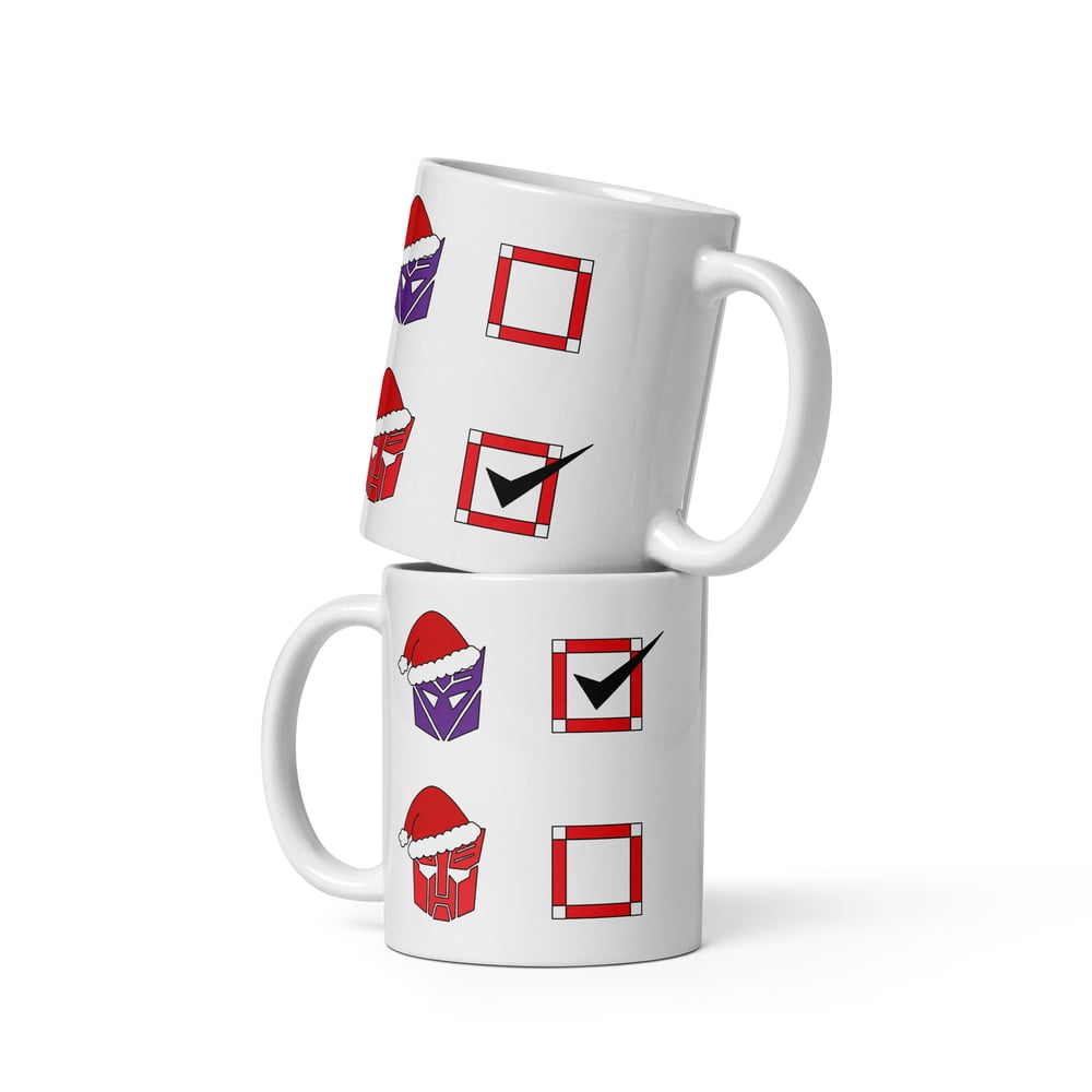 Image of Bot or Con - Christmas Novelty Mug