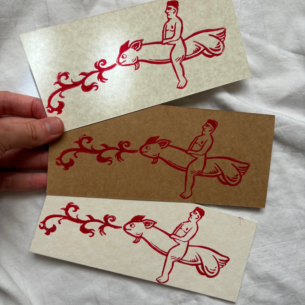 Image of Queer Medieval Marginalia Bookmarks