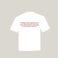 Image 2 of DALENTINES TEE (WHIITe