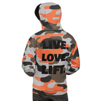 Image 4 of CAMMO Unisex Hoodie Drink Life Orange