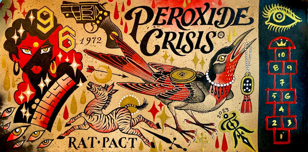 Image of PEROXIDE CRISIS original painting