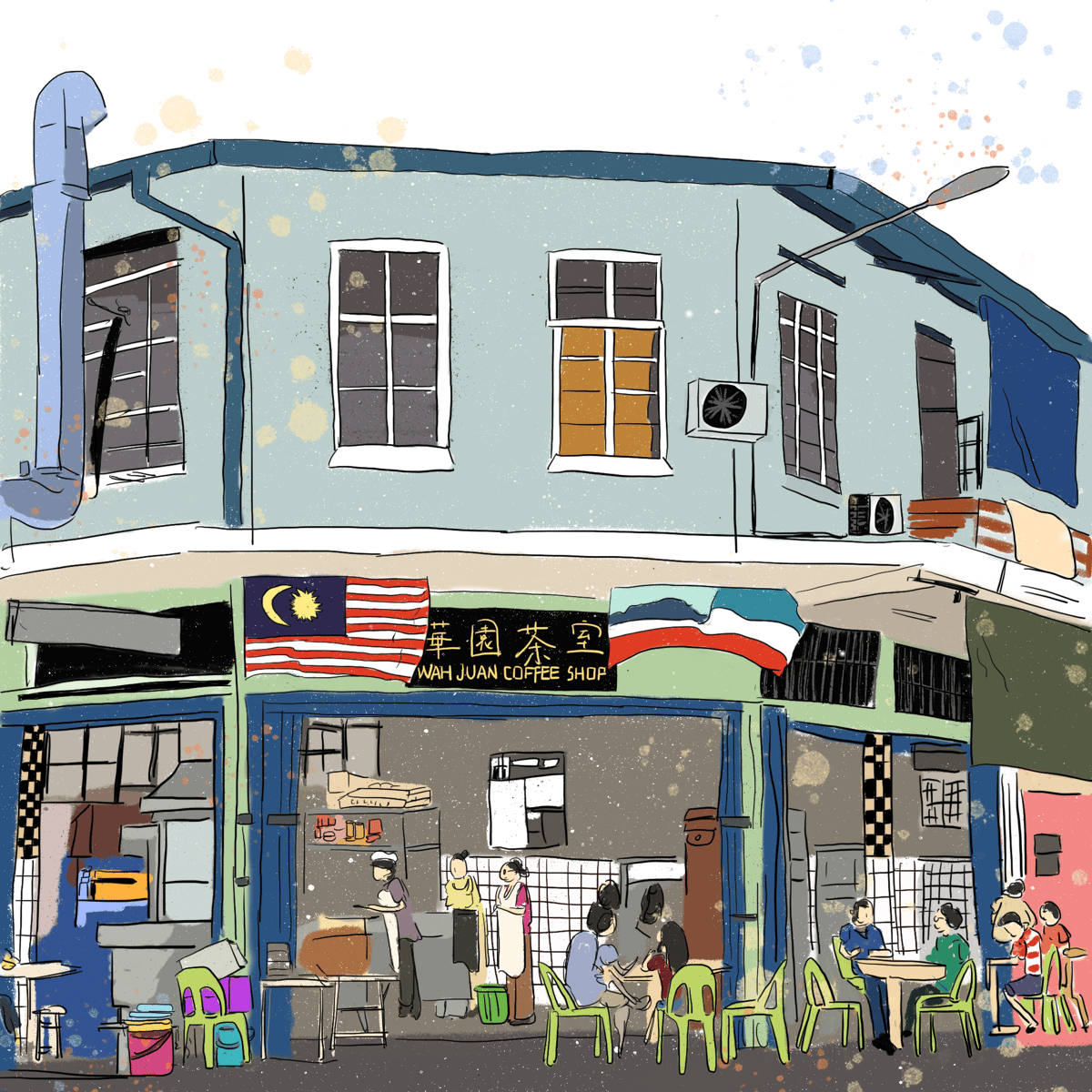 Image of Building/Shops/Cafes Commissions