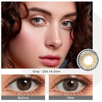 Image 6 of Fresh and go 3 tone yearly contact lenses with case 