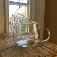 Glass Infuser Tea Cup