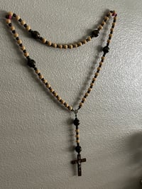 Image 3 of rosario grande echo amano de pura madera 