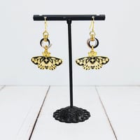 Moth Moebius Earrings 