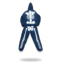 Image 2 of Faith & Loyalty “Eternal Conflict” Puffer Suit (Navy)