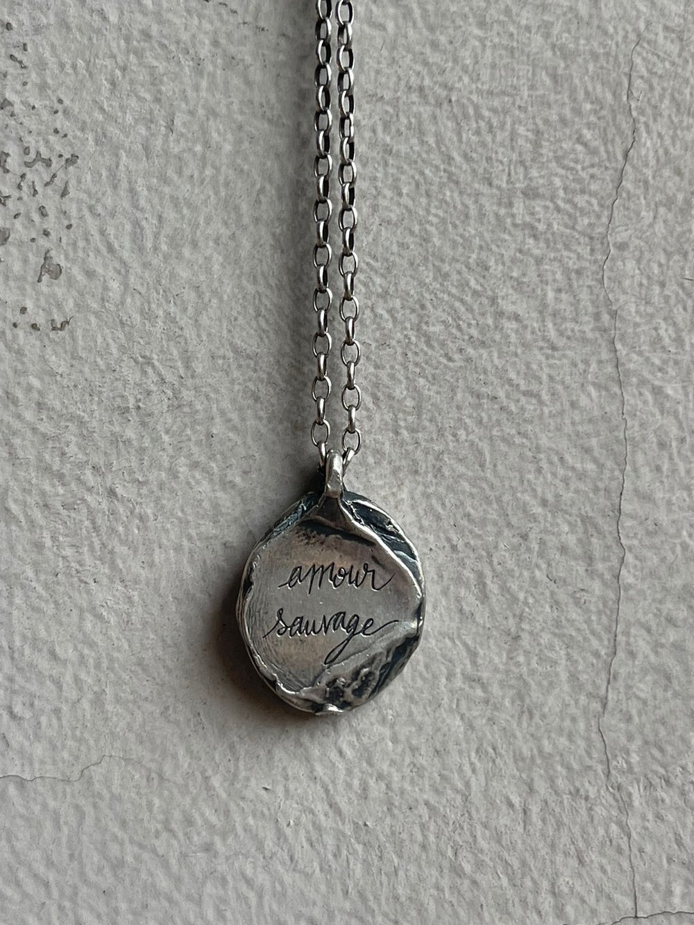 Image of Collier "Amour Sauvage"