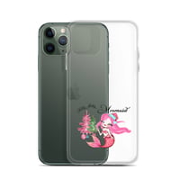 Image 1 of Holly Jolly Mermaid,  iPhone Case