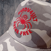 Image 3 of Spider Camo Trucker Cap