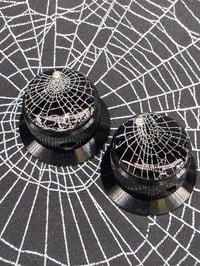 Image 1 of Preserved Web Guitar potentiometer knobs x2 - Set 4