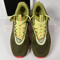 Image 2 of UNDER ARMOUR HOVR SUMMIT SPORTSTYLE MENS RUNNING HIKING SHOES SIZE 8 UA GREEN YELLOW NEW