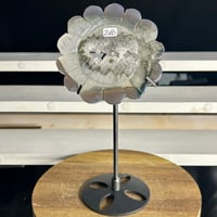 Image 2 of Druzy Agate Sunflower On Stand (26B)