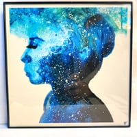 Image 1 of Head Up In Space Print - 8x8