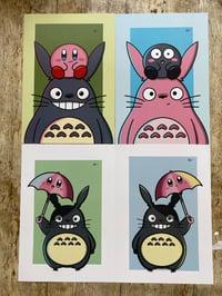 Image 1 of ❗️Neue Poster A4 Kirby Totoro Nana Co