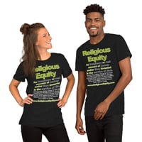 Image 2 of Religious Equity Unisex t-shirt