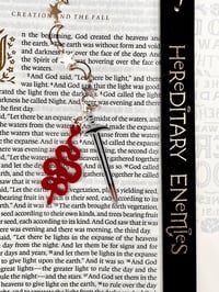 Image 2 of Hereditary Enemies Faux Leather Bookmark
