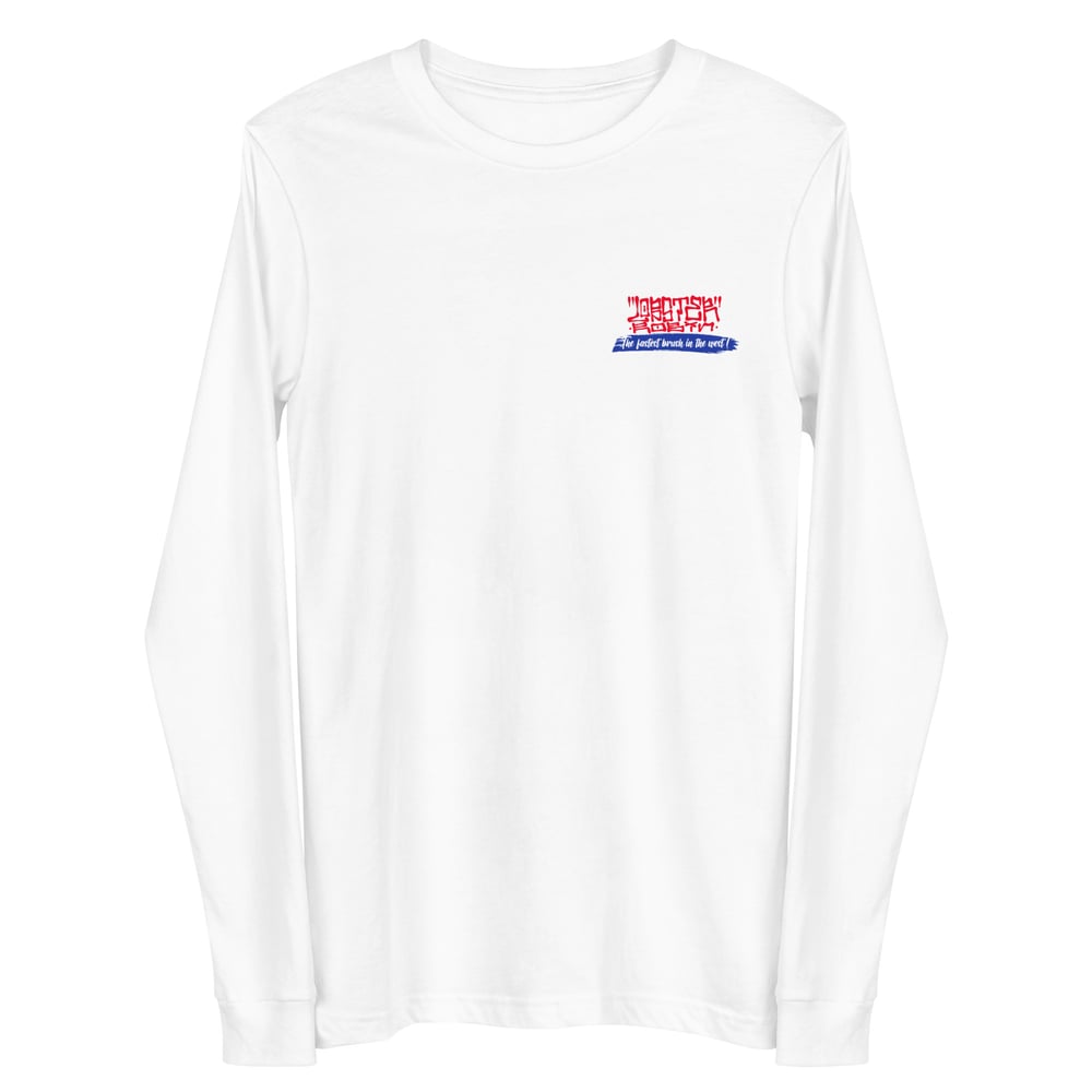 “Fastest brush” Long Sleeve Tee back print