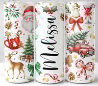 Christmas 20oz subliamtion tumbler