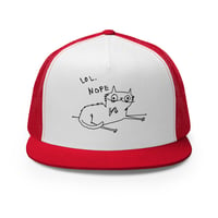 Image 7 of LOL. NOPE Trucker Cap