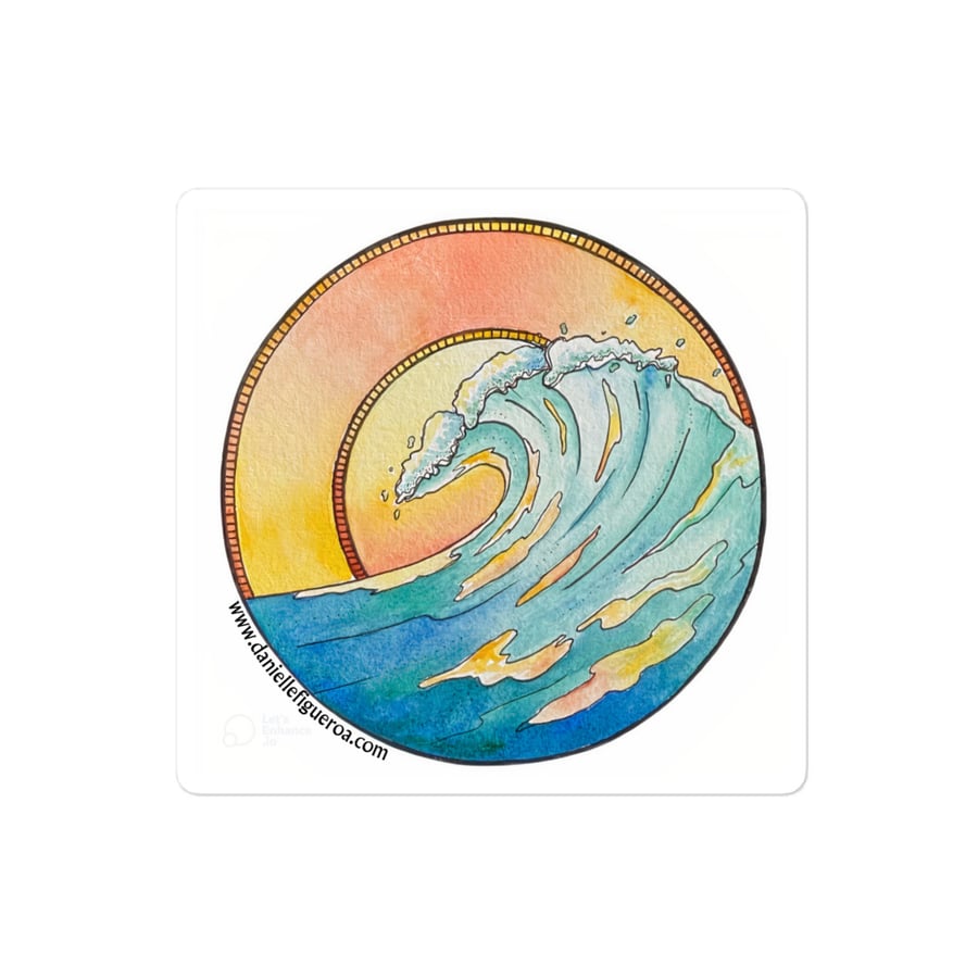 Image of The Wave Sticker