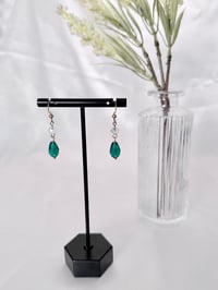 Emerald Teardrop Earrings