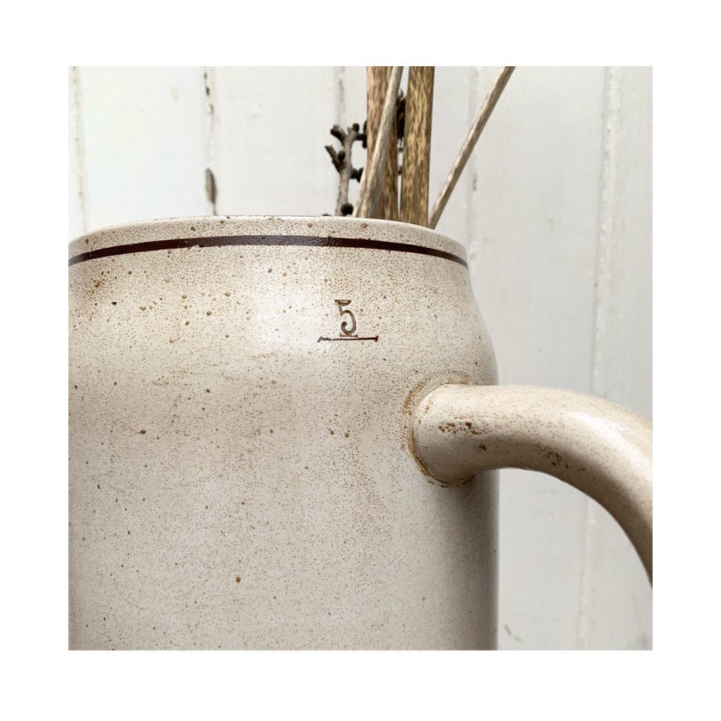 5 litre vintage stoneware vessel 