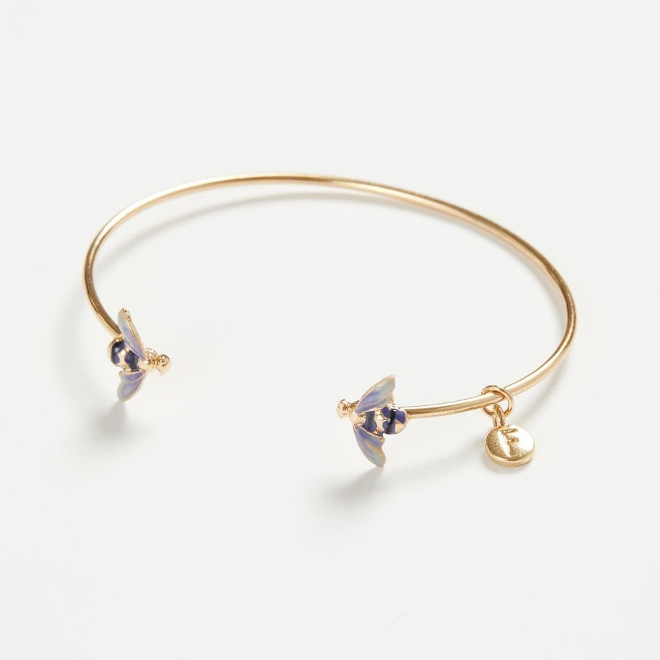 Image of Fable Enamel Bee Bangle