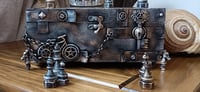 Image 2 of HANDMADE STEAMPUNK CHESS SET